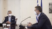 Κ. Μητσοτάκης: Η Ελλάδα θα ήταν το φυσικό σημείο εισόδου για ινδικές επιχειρήσεις στην ευρωπαϊκή αγορά