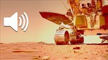 Zhurong Rover driving on Mars in 4K video with sound