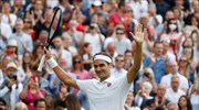 Wimbledon: Με «καθαρή» νίκη στον 3ο γύρο ο Φέντερερ