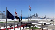 Στη νέα ναυτική βάση «3η Ιουλίου» στην Αίγυπτο ο αρχηγός ΓΕΕΘΑ και ο αρχηγός ΓΕΝ