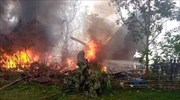 Φιλιππίνες: Τουλάχιστον 17 νεκροί από τη συντριβή του αεροσκάφους