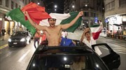 Στους δρόμους οι Ιταλοί μετά την πρόκριση στον τελικό