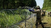 Λιθουανία: Κατασκευάζει φράχτη στα σύνορα με τη Λευκορωσία κατά των μεταναστών