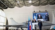 Παραδόθηκε το πρώτο Rafale με ελληνικά χρώματα