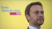 Γερμανία-εκλογές: Ο ηγέτης των Φιλελευθέρων θέλει το υπ. Οικονομικών σε κυβέρνηση συνασπισμού
