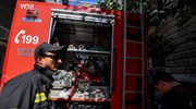 Θεσσαλονίκη: Καλά στην υγεία τους οι επιβάτες τουριστικού λεωφορείου, στο οποίο εκδηλώθηκε φωτιά