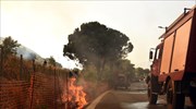 Λαμπίρι - Καμάρες: Κάηκαν σπίτια λένε οι πρόεδροι