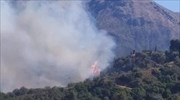 Σε ύφεση η πυρκαγιά στην Αιγιάλεια