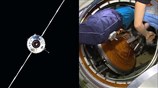 Nauka hatch opening