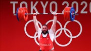 Ολυμπιακοί Αγώνες 2020-Αρση βαρών: Ο Ταλακχάντζε «έπαιζε μόνος» στα +109κ.
