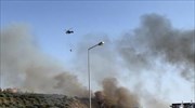 Ηράκλειο: Υπό έλεγχο η φωτιά στις Γούρνες - Νέο μέτωπο στο Δεμάτι του δήμου Μινώα Πεδιάδος