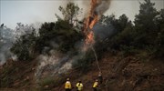 Μήνυμα 112 για εκκένωση της περιοχής Μηλιές Ευβοίας