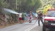 Ζάκυνθος: Σε ύφεση οι πυρκαγιές στο νησί