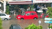 Ζημιές σε Καβάλα-Δράμα από έντονη βροχόπτωση και χαλάζι