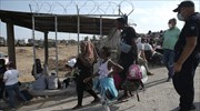 Μυτιλήνη: Διαδήλωση Αφγανών προσφύγων κατά των Ταλιμπάν