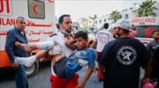 Γάζα: 41 Παλαιστίνιοι τραυματίες από ισραηλινά πυρά κοντά στον φράκτη