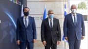 Σε εξέλιξη η τριμερής Ελλάδας - Κύπρου - Ισραήλ στα Ιεροσόλυμα