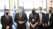 Στις εγκαταστάσεις της Πολιτικής Προστασίας ο αρμόδιος Επίτροπος Γιάνες Λέναρτσιτς