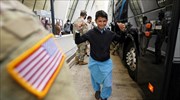 Άφιξη Αφγανών προσφύγων στις ΗΠΑ