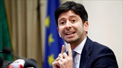 Ιταλία: «Πολύ πιθανό να χορηγηθεί 3η δόση», δήλωσε ο υπουργός υγείας Ρομπέρτο Σπεράντσα