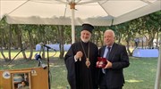 Ελπιδοφόρος από την Χίο: «Οι γείτονες να μην επαναλάβουν ποτέ τις θηριωδίες του παρελθόντος»