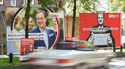 Γερμανία: Στις τρεις μονάδες περιορίζεται η διαφορά SPD και CDU/CSU