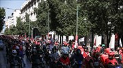 Διανομείς: Απεργία και μοτοπορεία σε υπουργείο Εργασίας-κέντρο Αθήνας
