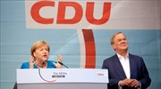 Μέρκελ: Ψηφίστε Λάσετ για το «μέλλον» της Γερμανίας