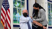 ΗΠΑ: Ο Τζο Μπάιντεν έκανε τη 3η δόση του εμβολίου κατά του κορωνοϊού