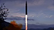 Βόρεια Κορέα: Ανακοίνωσε ότι εκτόξευσε νέο «υπερηχητικό πύραυλο»