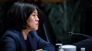 ΗΠΑ: Η Κάθριν Τάι δεσμεύεται να επιβάλει την εμπορική συμφωνία «φάσης 1» με την Κίνα