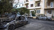 Φωτιά σε απορριμματοφόρο του δήμου Αθηναίων το βράδυ