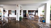 Αυτοψία του κυβερνητικού κλιμακίου στις περιοχές που επλήγησαν από την ισχυρή βροχόπτωση