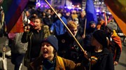 Πολωνία: 10.000 Πολωνοί διαδήλωσαν υπέρ της Ευρωπαϊκής Ένωσης