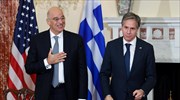 Διπλωματικές πηγές: Σε εξαιρετικό κλίμα η συνάντηση Δένδια - Μπλίνκεν