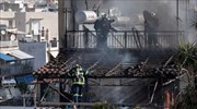 Φωτιά σε πολυκατοικία στον Κολωνό