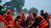 Ινδία: Τουλάχιστον 25 νεκροί από τις καταρρακτώδεις βροχοπτώσεις στην Κεράλα