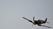 Θεσσαλονίκη: Το ανακατασκευασμένο καταδιωκτικό Spitfire MJ755 στη μεγάλη στρατιωτική παρέλαση