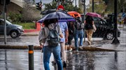 Βροχερό σκηνικό σε μεγάλο μέρος της χώρας την Κυριακή