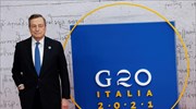 G20: «Να κριθούμε για όσα θα κάνουμε, όχι για όσα λέμε», δήλωσε ο Μάριο Ντράγκι