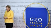 Μέρκελ: «Καλή ένδειξη» για την COP26 η συμφωνία που επιτεύχθηκε στην G20 γα το κλίμα