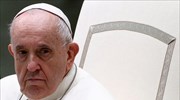 Πάπας: Η κλιματική αλλαγή αντίστοιχη με μία  παγκόσμια σύρραξη