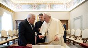 Για έκτη φορά ο Πάπας συνάντησε τον Παλαιστίνιο πρόεδρο