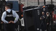 Διακοπή κυκλοφορίας στην Εθνική Αθηνών-Κορίνθου- Ανετράπη βυτιοφόρο