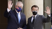 Αυστραλία: Απαντά στον Μακρόν ο Μόρισον- «Δεν έχω πει ποτέ ψέματα»