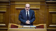 Τρ. Αλεξιάδης: Ένιωσε ξαφνική αδιαθεσία στη Βουλή και κατέβηκε από το βήμα