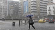 Έκλεισαν δρόμοι από την κακοκαιρία στην Αθήνα