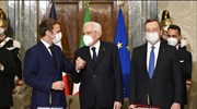 Γαλλία - Ιταλία υπέγραψαν «υπερ-συνθήκη» συνεργασίας