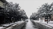 Τρίκαλα: Έπεσαν τα πρώτα χιόνια στον νομό - Προβλήματα από τις βροχοπτώσεις