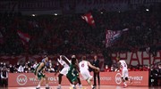 Μπάσκετ: Πρόστιμο 6.000 ευρώ στον Ολυμπιακό για το ντέρμπι